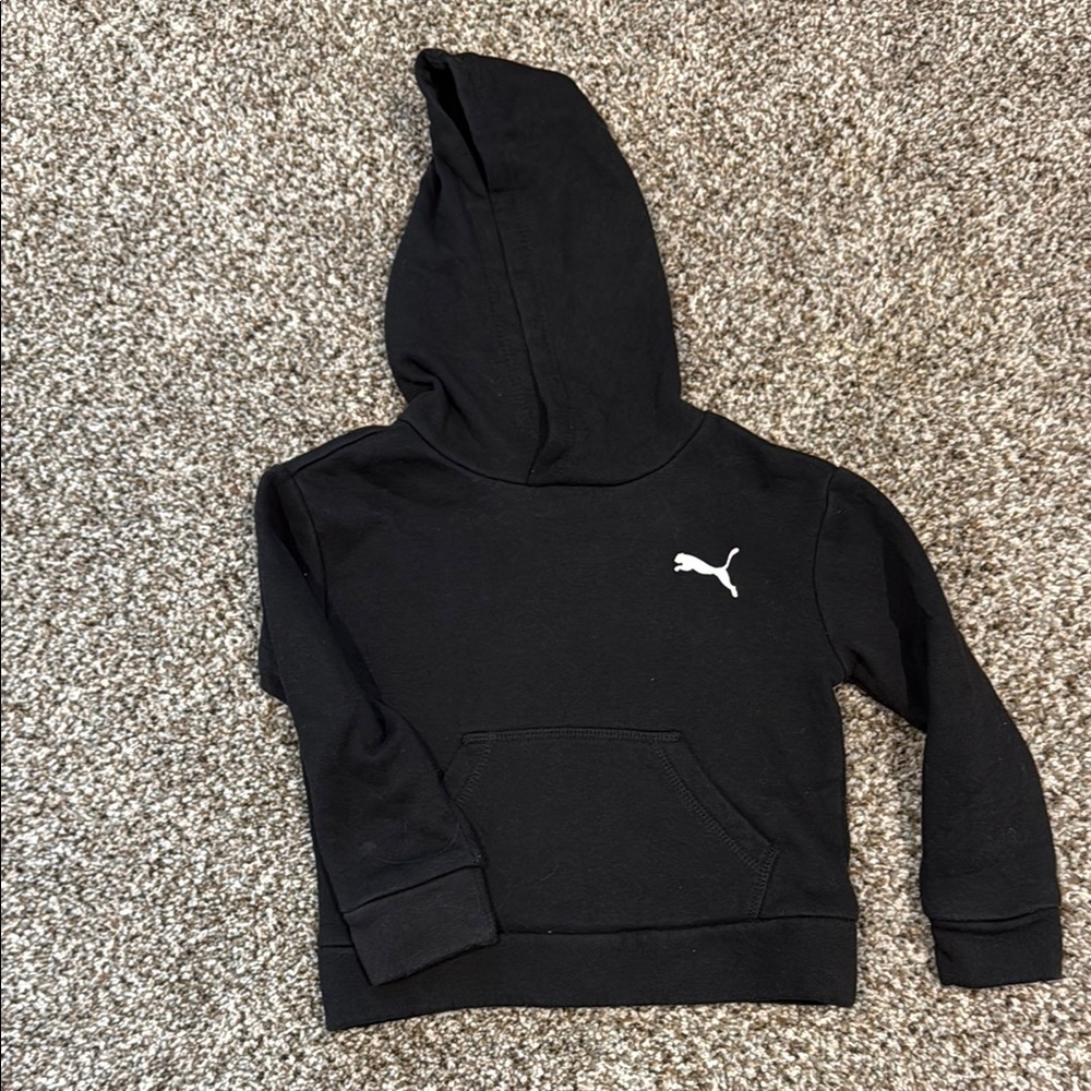 Puma Kids Black Hoodie